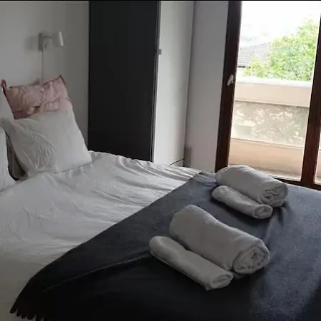 Apartmán Cozy 2-room Apartment, 10 Min Walk To Tram For Geneva Gaillard